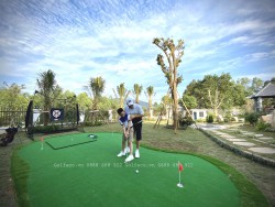 Hoàn thành thi công sân Golf mini tại khu nghỉ dưỡng Sóc Sơn